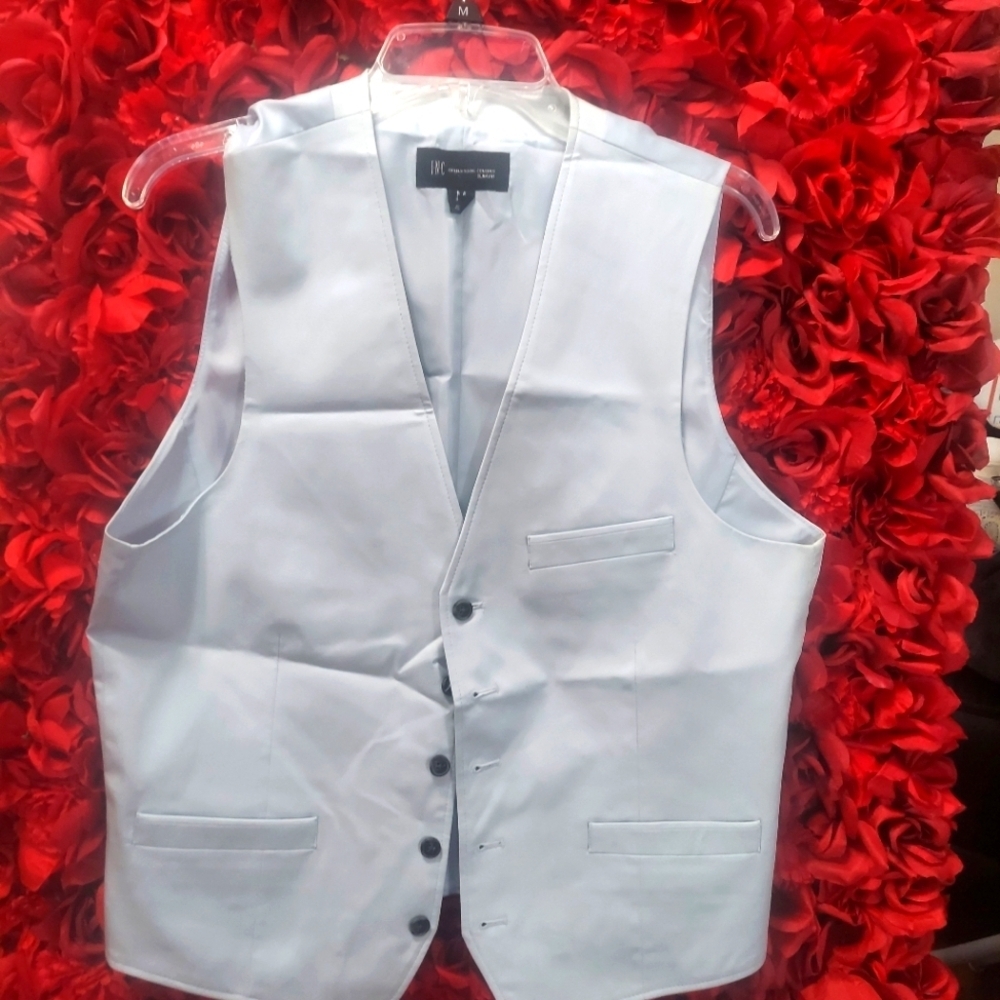 INC Men's Powder Blue Size Medium Vest